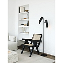design for the people by Nordlux floor lamp ROCHELLE GU10 IP20, black matt 