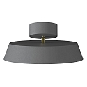design for the people by Nordlux Luminaire de plafond KAITO 2 DIM IP20, gris gradable