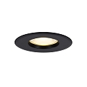 Nordlux Downlight ROSALEE IP65,IP20, noir gradable