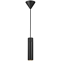 Nordlux pendant luminaire TILO 1 flame, round GU10 IP20, black dimmable