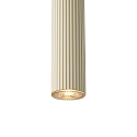 Luci a sospesione VICO GU10 IP20, beige dimmerabile