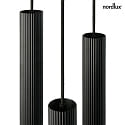 Nordlux Pendelleuchte VICO, 3-flammig, 3x GU10, IP20, dimmbar, schwarz
