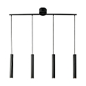 Nordlux Luci a sospesione VICO 4-Lampadine GU10 IP20, nero dimmerabile