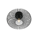 wall and ceiling luminaire BERONI E27 IP20, black dimmable