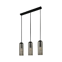 Luci a sospesione MIELLA 3-Lampadine E27 IP20, colori del fumo dimmerabile