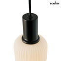 Nordlux pendant luminaire MILFORD MINI 3 flames E14 IP20, black dimmable