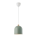 pendant luminaire GASTON E27 IP20, green dimmable