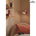 Nordlux Lampada da parete GASTON E27 IP20, rosa pallido 