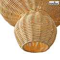 Nordlux Luminaire à suspension ALLIE E27 IP20, marron gradable