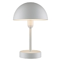 Lampe de table � accu ELLEN TO-GO sans chargeur, avec IP station de rechargea IP44, mat, blanche gradable