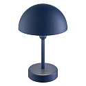 Nordlux LED Akku Tischleuchte ELLEN TO-GO, 2,8W, 3000K, 100/200/300lm, IP44, IK02, dimmbar, blau