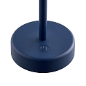 Nordlux LED Akku Tischleuchte ELLEN TO-GO, 2,8W, 3000K, 100/200/300lm, IP44, IK02, dimmbar, blau