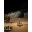 Nordlux battery table lamp ELLEN TO-GO IP44, grey dimmable