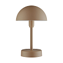 Nordlux Lampe de table � accu ELLEN TO-GO sans chargeur, avec IP station de rechargea IP44, marron, mat gradable