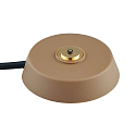 Nordlux Lampe de table � accu ELLEN TO-GO sans chargeur, avec IP station de rechargea IP44, marron, mat gradable