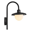 Nordlux Lampada da parete BERLO E27 IP44, nero dimmerabile