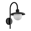 Nordlux Lampada da parete BERLO E27 IP44, nero dimmerabile