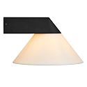 Nordlux Lampada da parete LINAS E27 IP54, nero dimmerabile