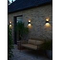 Nordlux Luminaire mural MILDA KUBI UP/DOWN IP44, noir 