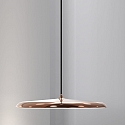 design for the people by Nordlux pendant luminaire ARTIST 40 IP20, glossy, copper dimmable