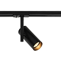 1-phase spot JEROME LINK GU10 IP20, black dimmable