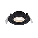 Luce da incasso MONOLO Set di 1 IP20, nero dimmerabile 4,8W 70 | 230 | 450lm 3000K 36 36 CRI 80