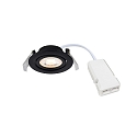 Nordlux Luce da incasso MONOLO Set di 1 IP20, nero dimmerabile 4,8W 70 | 230 | 450lm 3000K 36 36 CRI 80