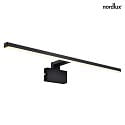 mirror luminaire MARLEE 80 IP44, black 