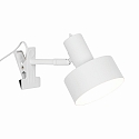 Lampe  pince MATIS E27 IP20, blanche 