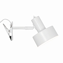 Nordlux Lampe  pince MATIS E27 IP20, blanche 