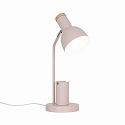 table lamp DEVONE  E27 IP20, dusty pink 
