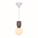 Nordlux Luminaire  suspension SADIE E14 IP20, brun clair gradable