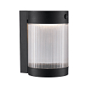 Nordlux solar wall luminaire COUPAR with switch, with sensor IP44, black matt 