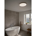 Nordlux ceiling luminaire SERENOVA 41 IP65, white dimmable
