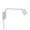 Nordlux Lampada da parete EXPLORE LONG GU10 IP20, bianco 