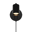 Nordlux Wandleuchte EXPLORE LONG, GU10, IP20, schwenkbar, schwarz