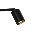 Nordlux Wandleuchte EXPLORE LONG, GU10, IP20, schwenkbar, schwarz