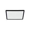 Nordlux ceiling luminaire OJA 29 square IP54, black 