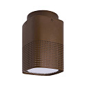 Nordlux outdoor ceiling luminaire SIDARA E27 IP54, seaside metallic brown dimmable