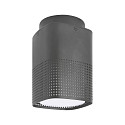 outdoor ceiling luminaire SIDARA E27 IP54, seaside anthracite dimmable