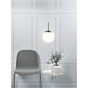 Nordlux Luci a sospesione CAFE 20 a forma di balla E27 IP20, acciaio spazzolato dimmerabile Nordlux Luci a sospesione CAFE 20 a forma di balla E27 IP20, acciaio spazzolato dimmerabile