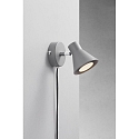 Nordlux Nordlux Wall spotlight EIK, GU10, gray