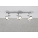 Nordlux Plafoniera EIK 3-Lampadine, regolabile GU10 IP20, bianco opaco dimmerabile