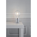 Lampe de table SIV 2 E27 IP20, blanche 