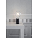 Nordlux Nordlux Table lamp SIV 2, E27, marble, black