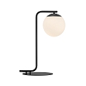 Table lamp GRANT, height 41cm, shade  14.5cm, E14, black