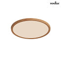 Nordlux Plafoniera OJA 29 regolabile IP20, legno, opaco dimmerabile