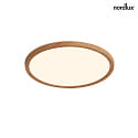 Nordlux Plafoniera OJA 29 regolabile IP20, legno, opaco dimmerabile