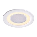 Nordlux Apparecchio da incasso a soffitto CLYDE 8 3 elemento, piatto, forma dell'anello IP20, bianco dimmerabile
