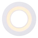 Nordlux Apparecchio da incasso a soffitto CLYDE 8 3 elemento, piatto, forma dell'anello IP20, bianco dimmerabile